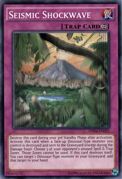 Seismic Shockwave (OP04-EN025) [OTS Tournament Pack 4]