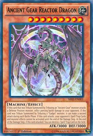 Ancient Gear Reactor Dragon (SR03-EN001) [Structure Deck: Machine Reactor]
