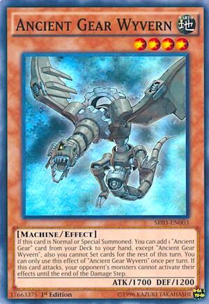 Ancient Gear Wyvern (SR03-EN003) [Structure Deck: Machine Reactor]