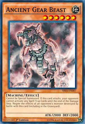 Ancient Gear Beast (SR03-EN007) [Structure Deck: Machine Reactor]