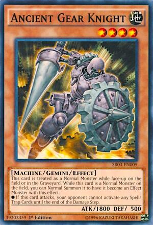 Ancient Gear Knight (SR03-EN009) [Structure Deck: Machine Reactor]