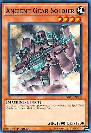 Ancient Gear Soldier (SR03-EN010) [Structure Deck: Machine Reactor]