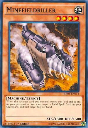 Minefieldriller (SR03-EN014) [Structure Deck: Machine Reactor]