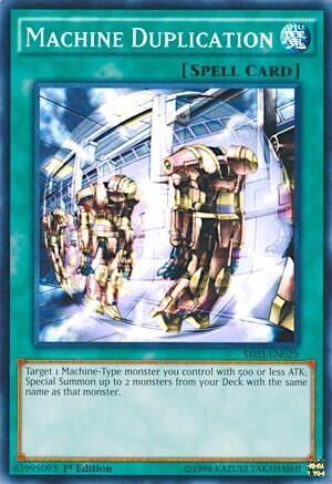 Machine Duplication (SR03-EN029) [Structure Deck: Machine Reactor]