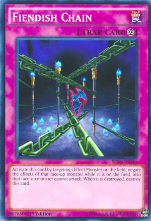Fiendish Chain (SR03-EN036) [Structure Deck: Machine Reactor]