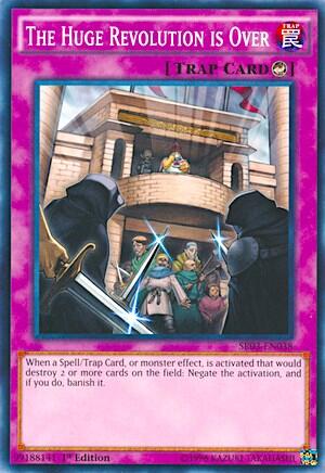 The Huge Revolution is Over (SR03-EN038) [Structure Deck: Machine Reactor]