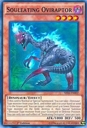Souleating Oviraptor (SR04-EN002) [Structure Deck: Dinosmasher's Fury]
