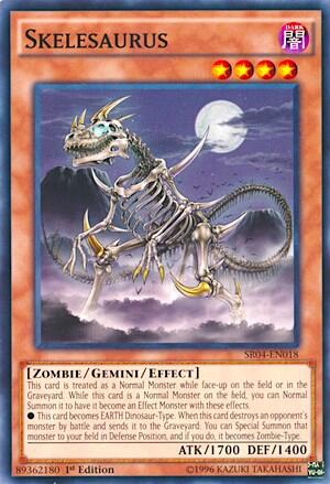 Skelesaurus (SR04-EN018) [Structure Deck: Dinosmasher's Fury]