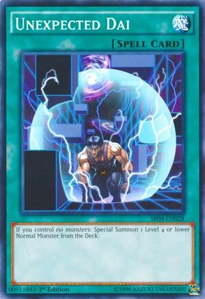 Unexpected Dai (SR04-EN028) [Structure Deck: Dinosmasher's Fury]