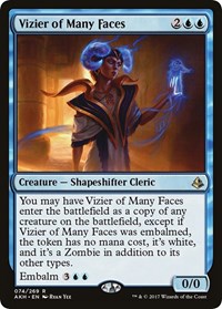 Vizier of Many Faces (74) [Amonkhet]