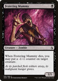 Festering Mummy (91) [Amonkhet]