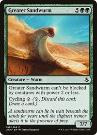 Greater Sandwurm (168) [Amonkhet]