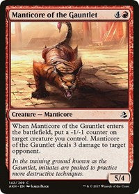 Manticore of the Gauntlet (142) [Amonkhet]