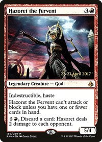 Hazoret the Fervent (136) [Prerelease Cards]