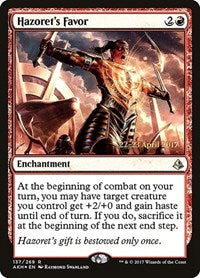 Hazoret's Favor (137) [Prerelease Cards]