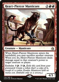 Heart-Piercer Manticore (138) [Prerelease Cards]