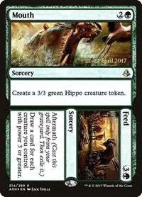 Mouth // Feed (214) [Prerelease Cards]