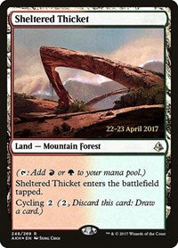 Sheltered Thicket (248) [Prerelease Cards]