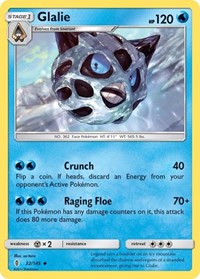 Glalie (32/145) [SM - Guardians Rising]
