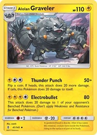 Alolan Graveler (41/145) [SM - Guardians Rising]