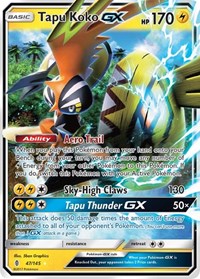 Tapu Koko GX (47/145) [SM - Guardians Rising]