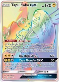 Tapu Koko GX (Secret) (153/145) [SM - Guardians Rising]
