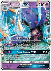Toxapex GX (57/145) [SM - Guardians Rising]
