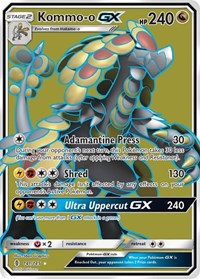 Kommo-o GX (Full Art) (141/145) [SM - Guardians Rising]
