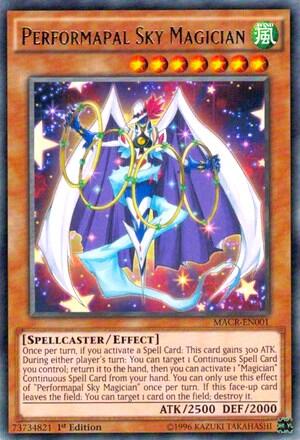 Performapal Sky Magician (MACR-EN001) [Maximum Crisis]