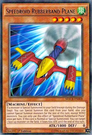 Speedroid Rubberband Plane (MACR-EN008) [Maximum Crisis]