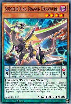 Supreme King Dragon Darkwurm (MACR-EN019) [Maximum Crisis]