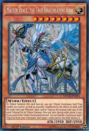 Master Peace, the True Dracoslaying King (MACR-EN024) [Maximum Crisis]