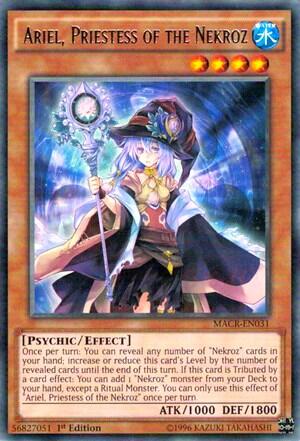 Ariel, Priestess of the Nekroz (MACR-EN031) [Maximum Crisis]