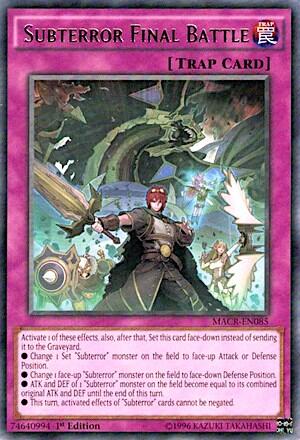 Subterror Final Battle (MACR-EN085) [Maximum Crisis]