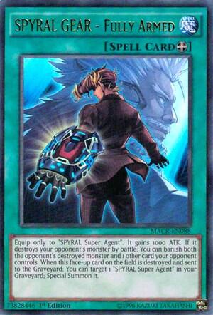 SPYRAL GEAR - Fully Armed (MACR-EN088) [Maximum Crisis]