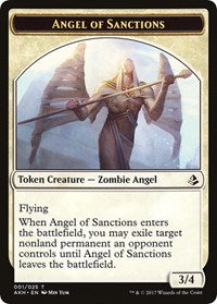 Angel of Sanctions // Drake Double-Sided Token (1 // 18) [Amonkhet]