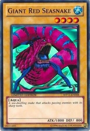 Giant Red Seasnake (WP11-EN008) [World Championship 2011 Card Pack]