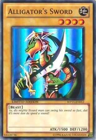 Alligator's Sword (WP11-EN012) [World Championship 2011 Card Pack]