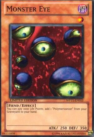 Monster Eye (WP11-EN013) [World Championship 2011 Card Pack]
