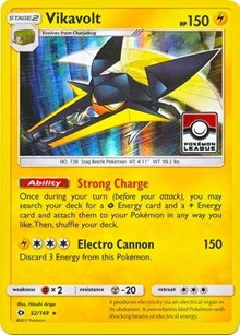 Vikavolt - 52/149 (Pokemon League) (052/149) [League & Championship Cards]