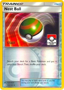 Nest Ball - 123/149 (League Cup) [Staff] (123/149) [League & Championship Cards]