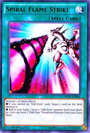 Spiral Flame Strike (DPDG-EN001) [Duelist Pack: Dimensional Guardians]