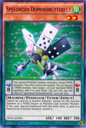 Speedroid Dominobutterfly (DPDG-EN004) [Duelist Pack: Dimensional Guardians]