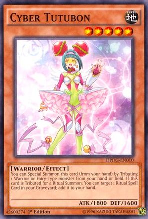 Cyber Tutubon (DPDG-EN010) - Duelist Pack: Dimensional Guardians 1st Edition