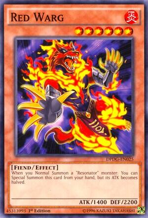 Red Warg (DPDG-EN025) [Duelist Pack: Dimensional Guardians]