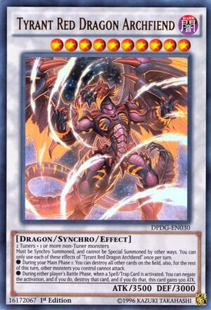 Tyrant Red Dragon Archfiend (DPDG-EN030) [Duelist Pack: Dimensional Guardians]