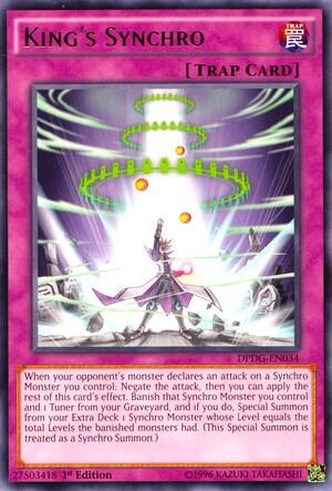 King's Synchro (DPDG-EN034) [Duelist Pack: Dimensional Guardians]