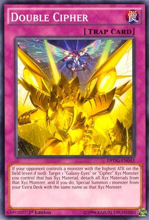 Double Cipher (DPDG-EN043) [Duelist Pack: Dimensional Guardians]