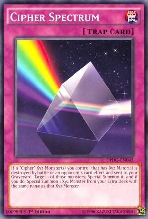 Cipher Spectrum (DPDG-EN045) [Duelist Pack: Dimensional Guardians]