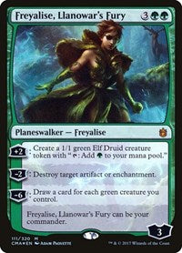 Freyalise, Llanowar's Fury (111) [Commander Anthology]